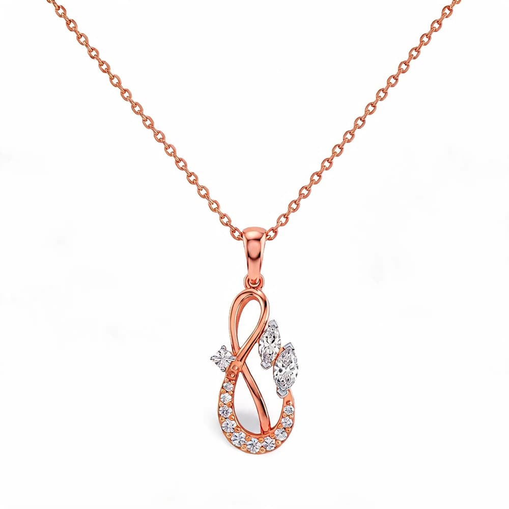 Lovely Petite Solitaire Lab Grown Diamond Pendant - Image 2 Lovely Petite Solitaire Lab Grown Diamond Pendant, view 2 of 5