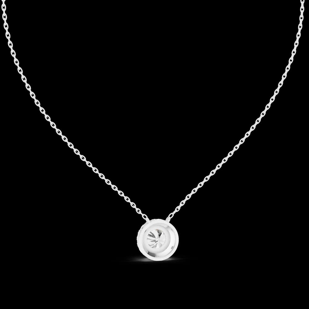 Lucky Charm lab grown diamond pendant - Image 2 Lucky Charm lab grown diamond pendant, view 2 of 6