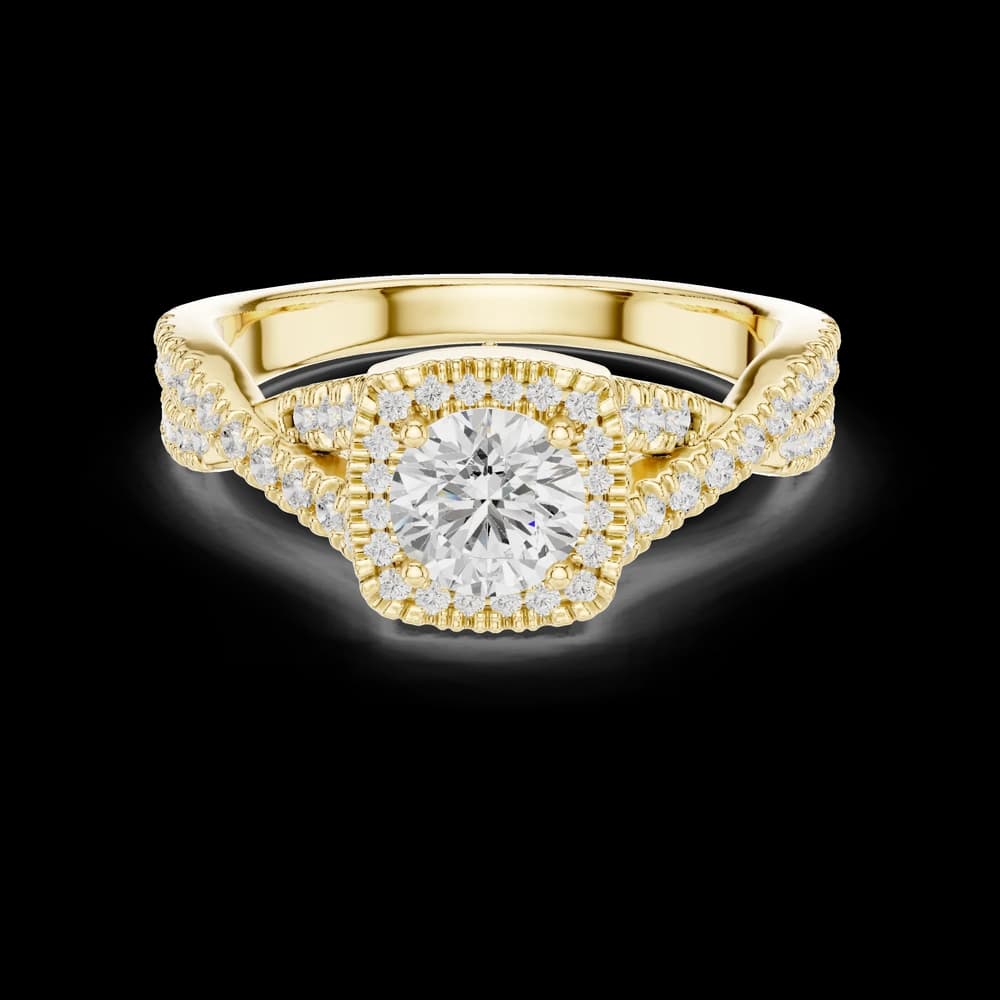 Lucky Star Lab grown diamond Rings design - Image 3 Lucky Star Lab grown diamond Rings design, view 3 of 6