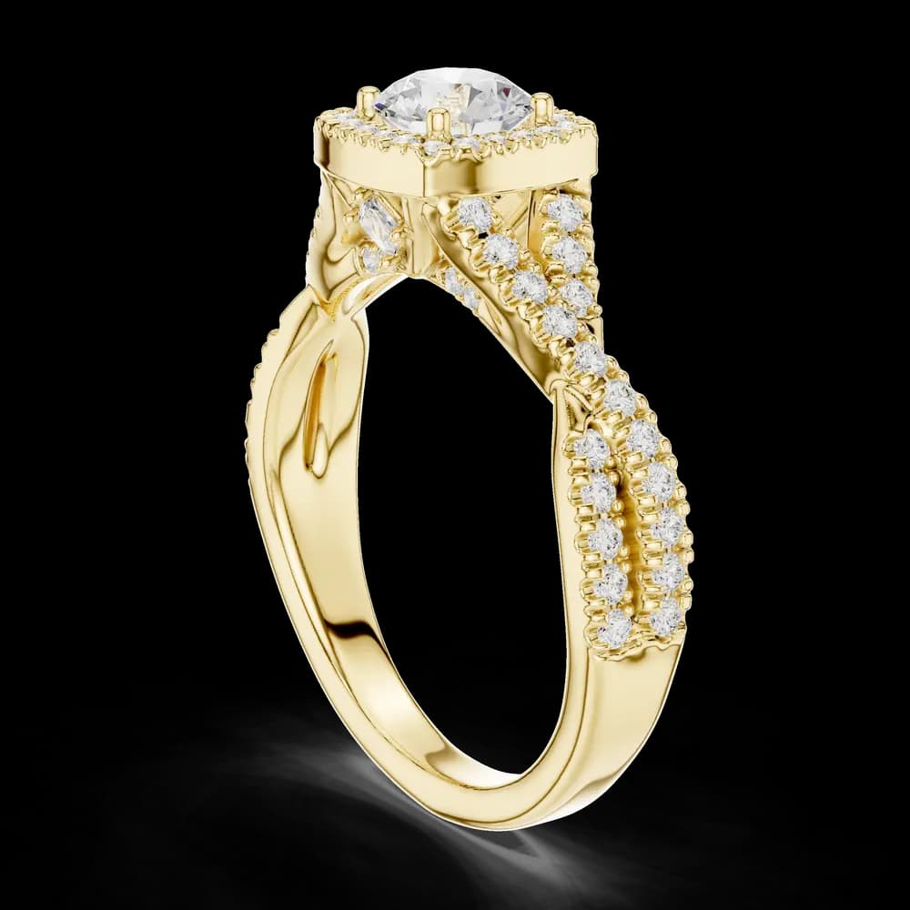Lucky Star Lab grown diamond Rings design - Image 4 Lucky Star Lab grown diamond Rings design, view 4 of 6