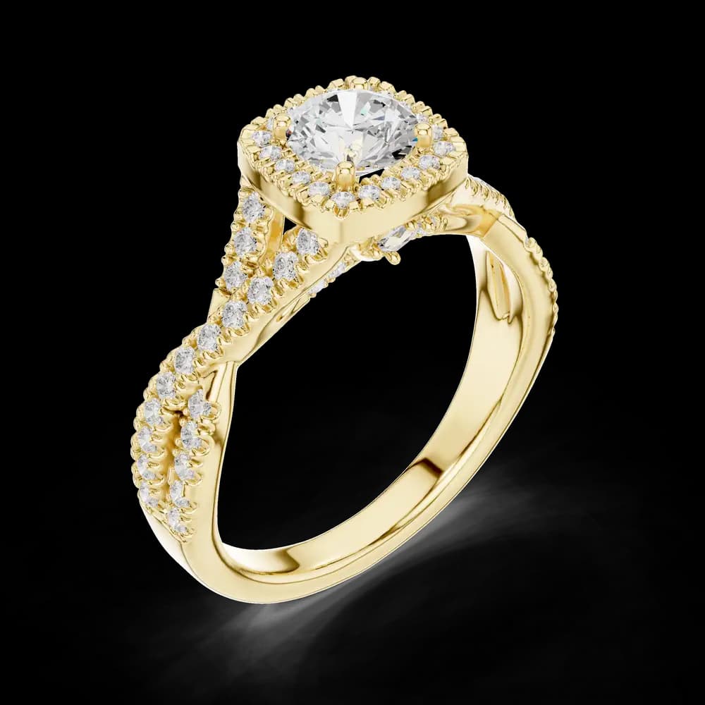 Lucky Star Lab grown diamond Rings design - Image 5 Lucky Star Lab grown diamond Rings design, view 5 of 6