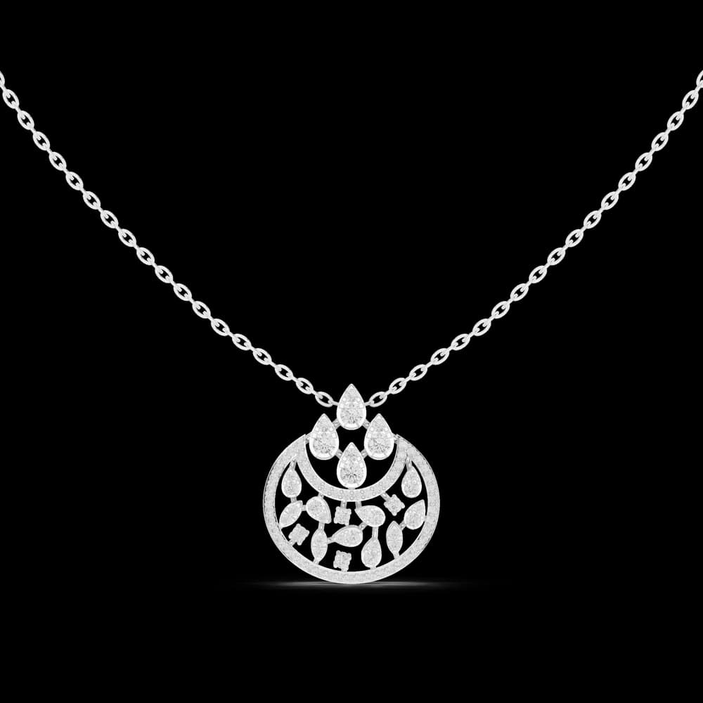 Luminary Wave Lab Grown Diamond Luxury Pendant - Image 2 Luminary Wave Lab Grown Diamond Luxury Pendant, view 2 of 6
