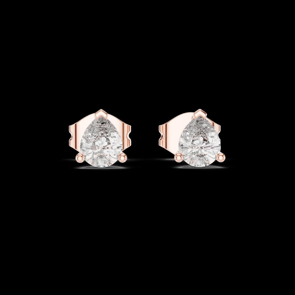Luminescent Lab grown diamond Earrings motif - Image 1 Luminescent Lab grown diamond Earrings motif, view 1 of 6