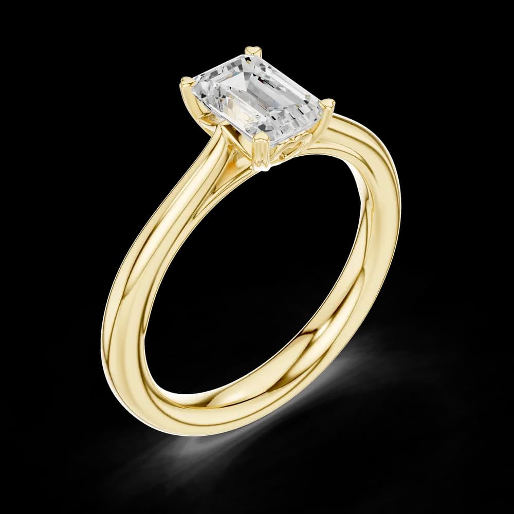 Lustre Lunar Lab Grown Diamond Ring - Image 5 Lustre Lunar Lab Grown Diamond Ring, view 5 of 6