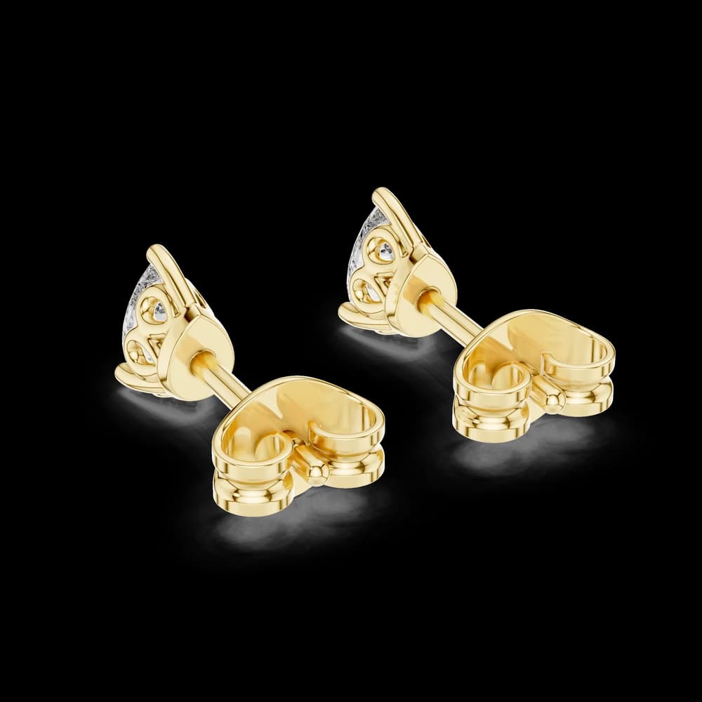 Lustrescent Lab grown diamond Earrings pair - Image 6 Lustrescent Lab grown diamond Earrings pair, view 6 of 6