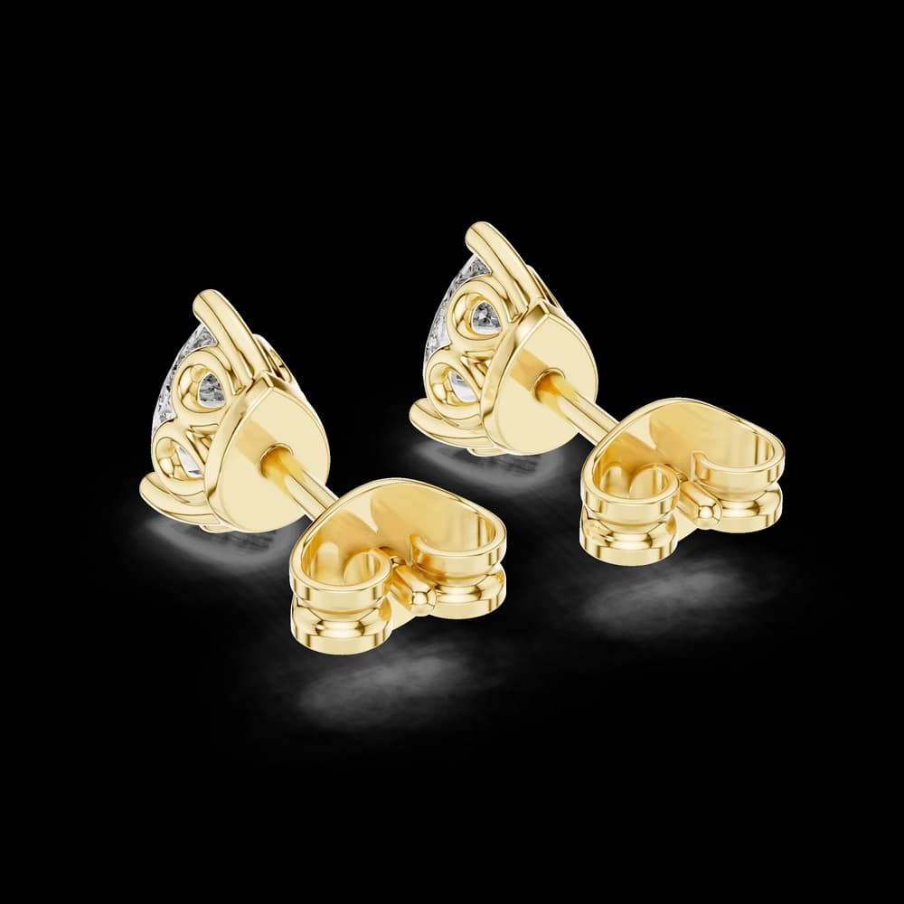 Lustrously Lab grown diamond Earrings set - Image 6 Lustrously Lab grown diamond Earrings set, view 6 of 6