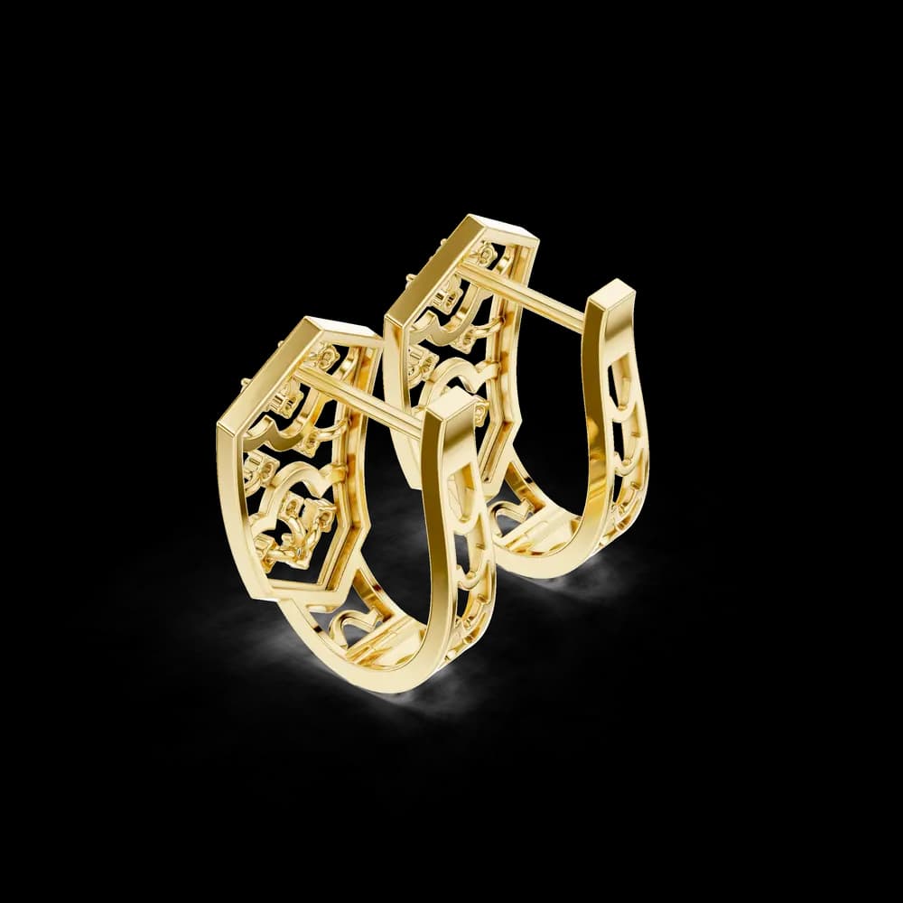 Luxe Thread Lab Grown Diamond Earrings Drops - Image 5 Luxe Thread Lab Grown Diamond Earrings Drops, view 5 of 6