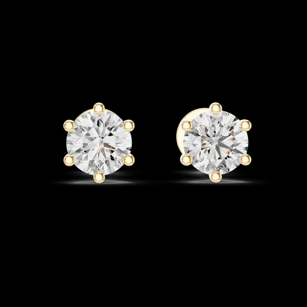 Luxury Dangle Lab Grown Diamond Earrings - Image 1 Luxury Dangle Lab Grown Diamond Earrings, view 1 of 2