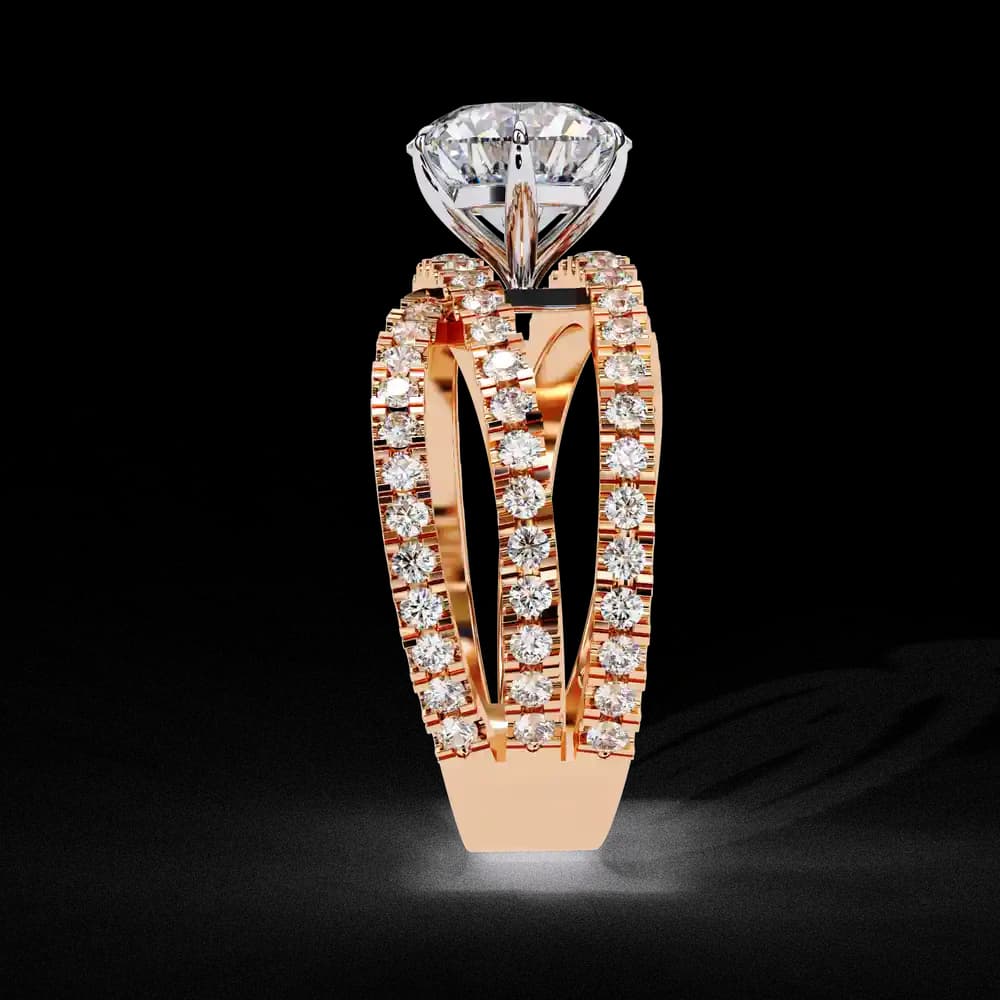 Luxury Lab Grown Diamond Ring for Women - Image 10 Luxury Lab Grown Diamond Ring for Women, view 10 of 10