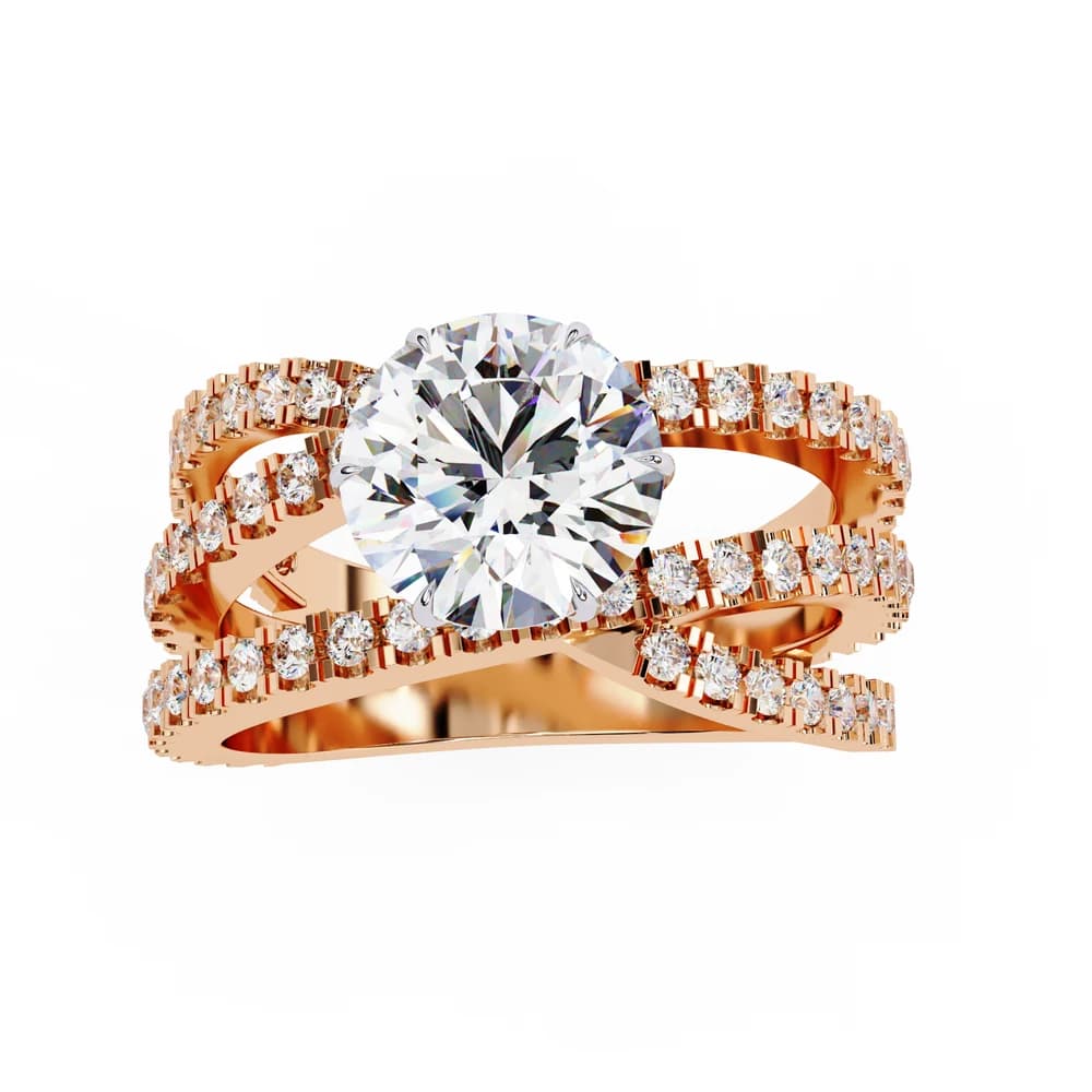 Luxury Lab Grown Diamond Ring for Women - Image 3 Luxury Lab Grown Diamond Ring for Women, view 3 of 10
