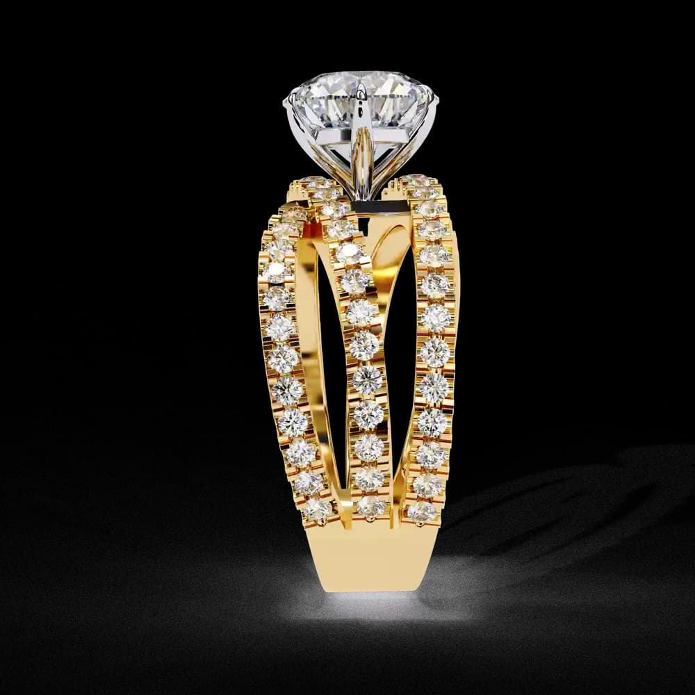 Luxury Lab Grown Diamond Ring for Women - Image 5 Luxury Lab Grown Diamond Ring for Women, view 5 of 10