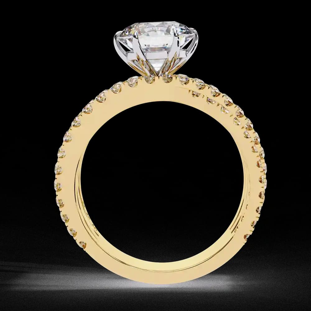 Luxury Lab Grown Diamond Ring for Women - Image 6 Luxury Lab Grown Diamond Ring for Women, view 6 of 10