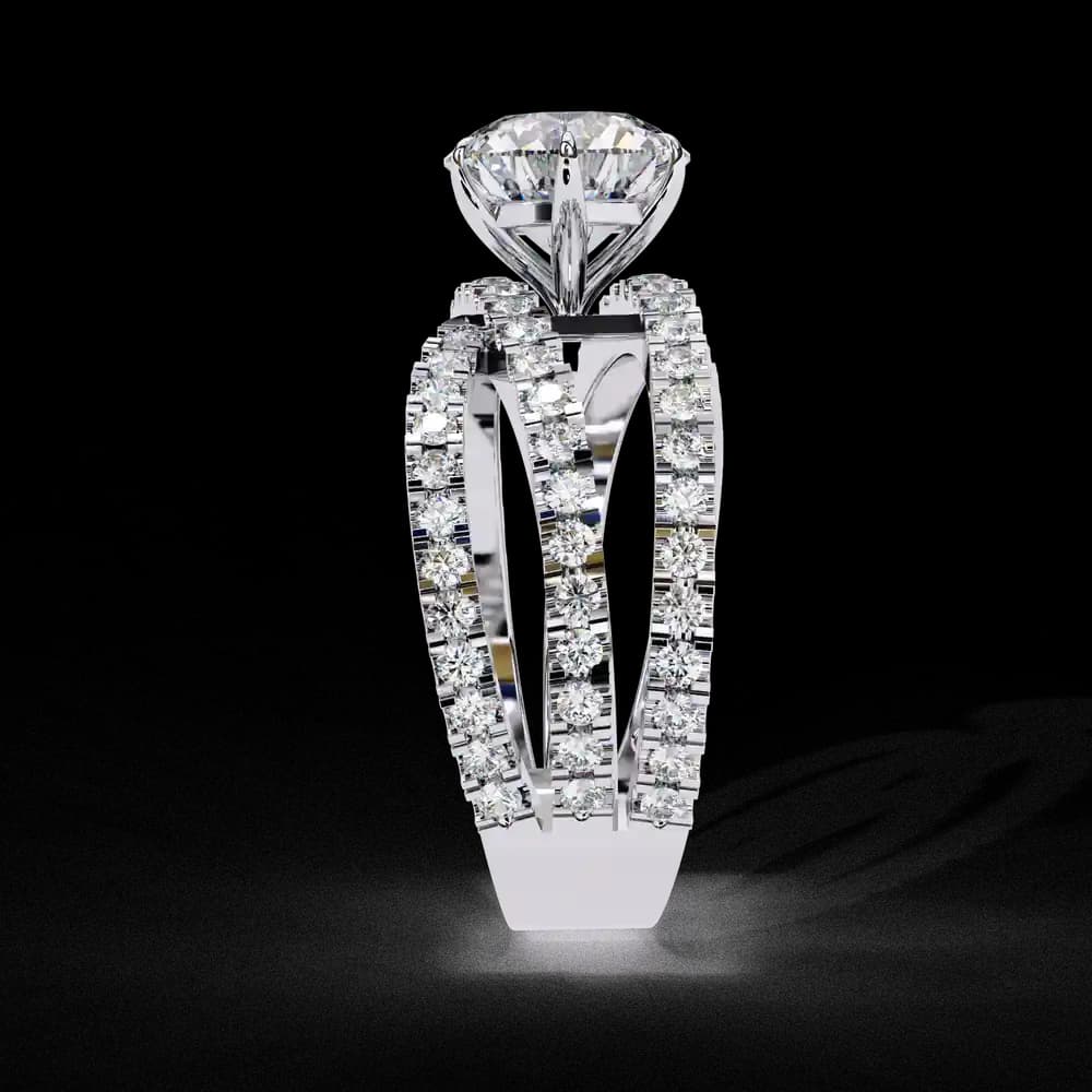 Luxury Lab Grown Diamond Ring for Women - Image 7 Luxury Lab Grown Diamond Ring for Women, view 7 of 10