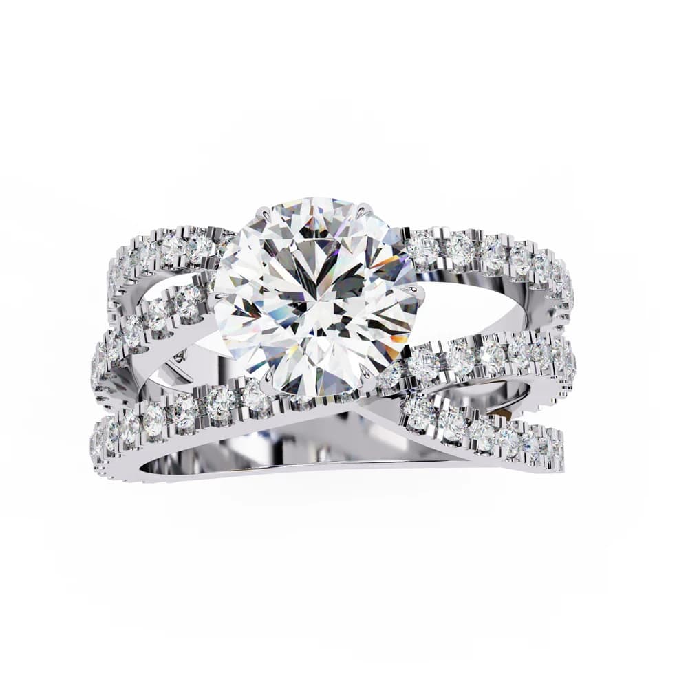 Luxury Lab Grown Diamond Ring for Women - Image 8 Luxury Lab Grown Diamond Ring for Women, view 8 of 10