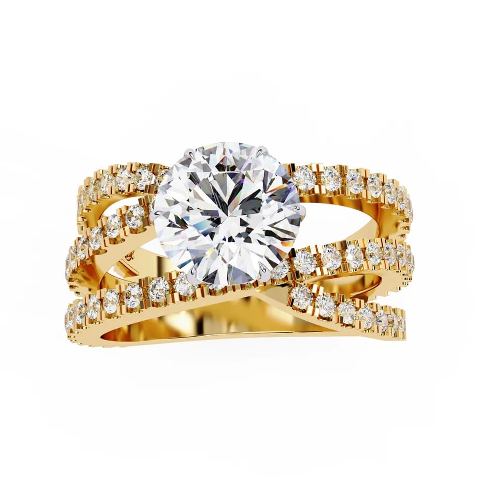 Luxury Lab Grown Diamond Ring for Women - Image 9 Luxury Lab Grown Diamond Ring for Women, view 9 of 10