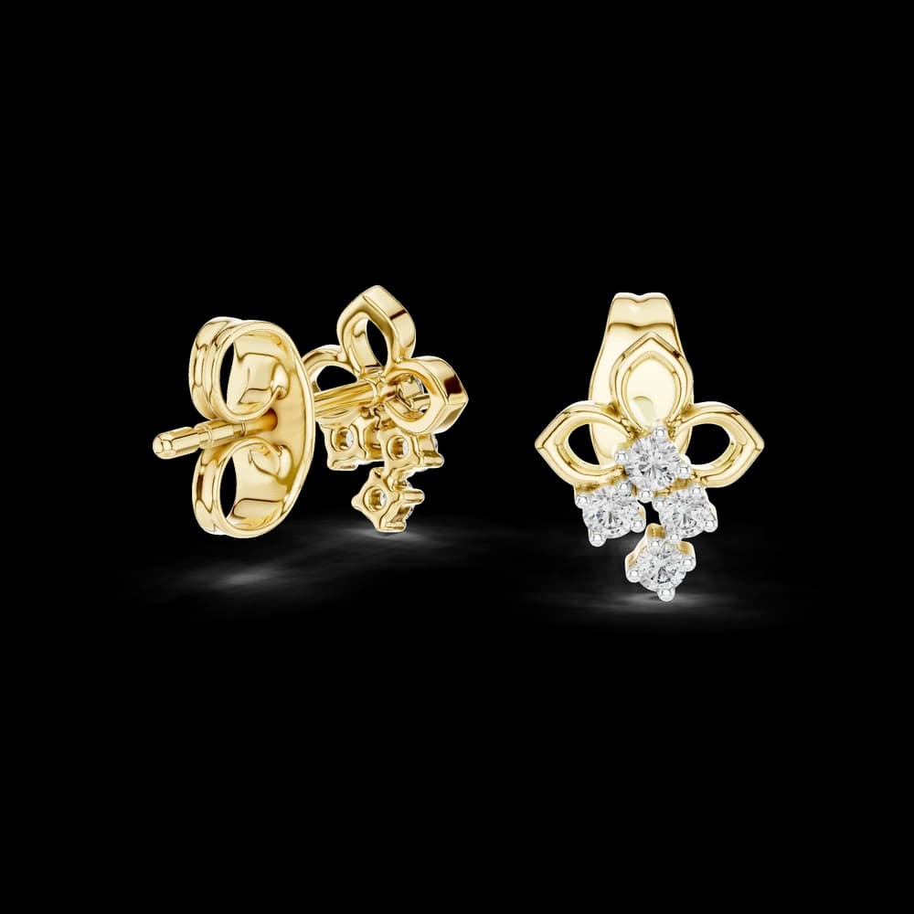 Magnetic Lab grown diamond Earrings piece - Image 3 Magnetic Lab grown diamond Earrings piece, view 3 of 6
