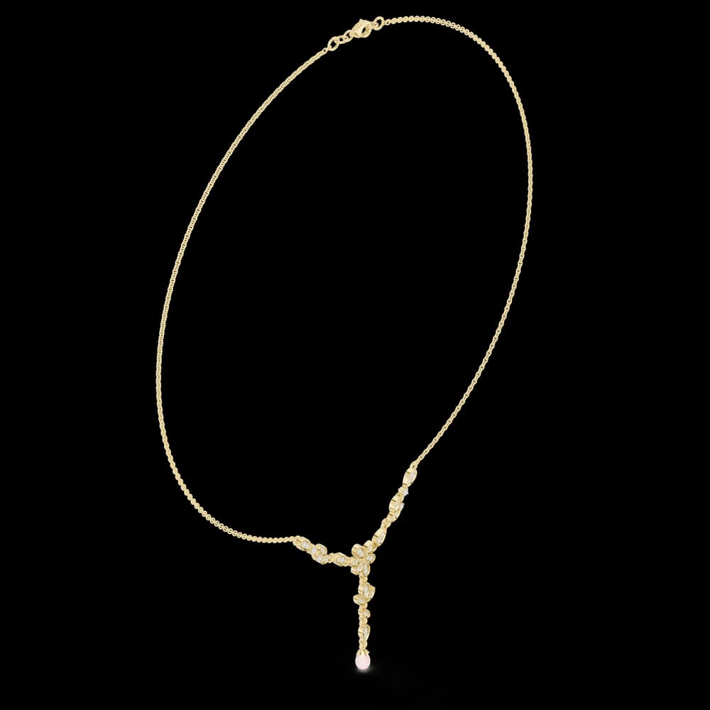 Magnificent Brilliant Diamond Lab Grown Necklace - Image 4 Magnificent Brilliant Diamond Lab Grown Necklace, view 4 of 6