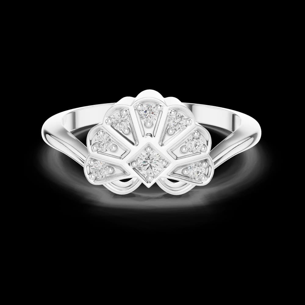 Magnificent Lab grown diamond Ring band - Image 2 Magnificent Lab grown diamond Ring band, view 2 of 6