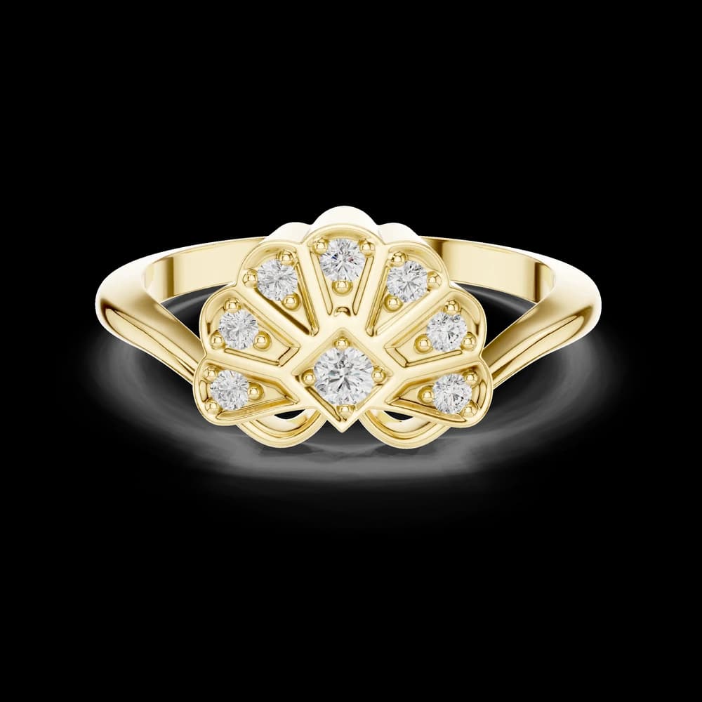 Magnificent Lab grown diamond Ring band - Image 3 Magnificent Lab grown diamond Ring band, view 3 of 6