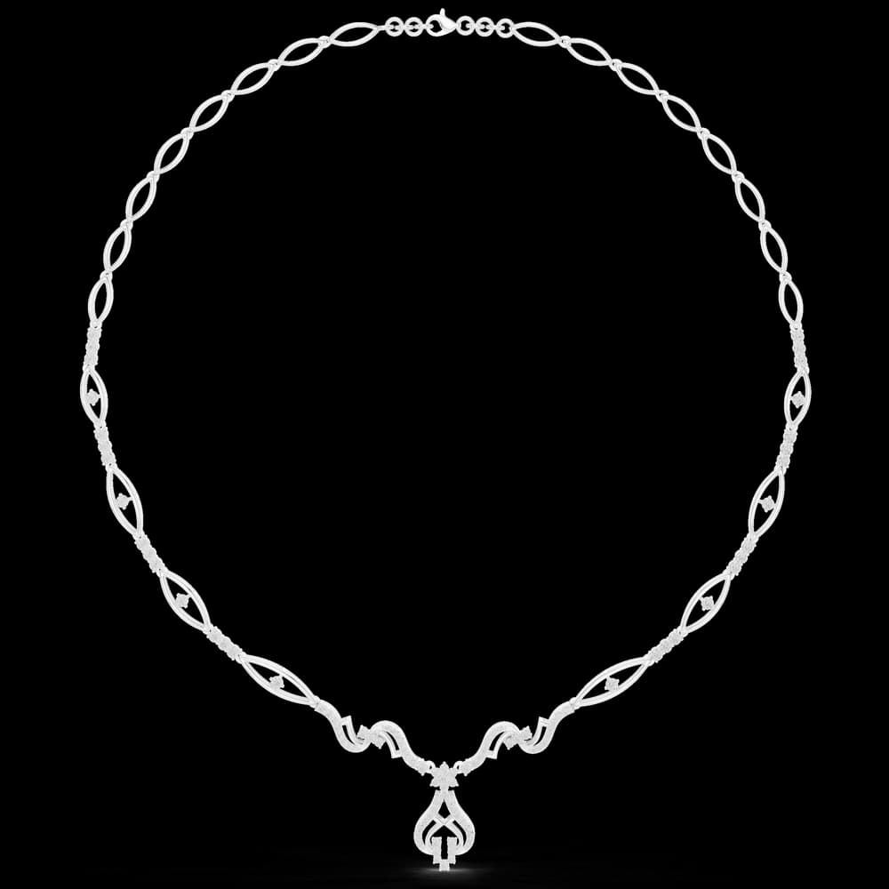 Majestic Brilliant Diamond Lab Grown Necklace - Image 2 Majestic Brilliant Diamond Lab Grown Necklace, view 2 of 6
