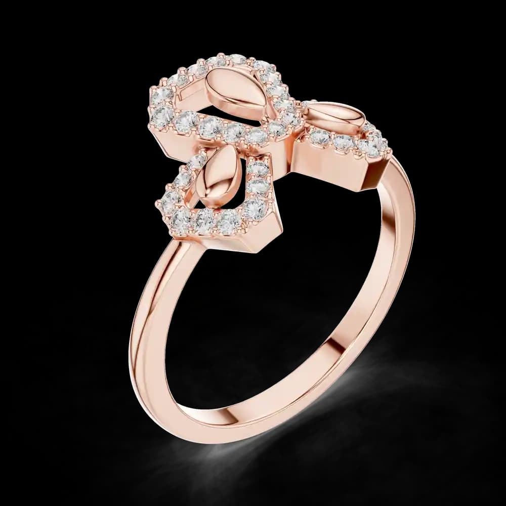 Majestic Lab grown diamond ring band - Image 1 Majestic Lab grown diamond ring band, view 1 of 1