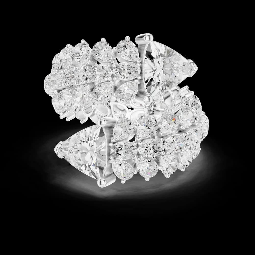 Toi Moi Trillion Lab Grown Diamond Ring - Image 2 Toi Moi Trillion Lab Grown Diamond Ring, view 2 of 6