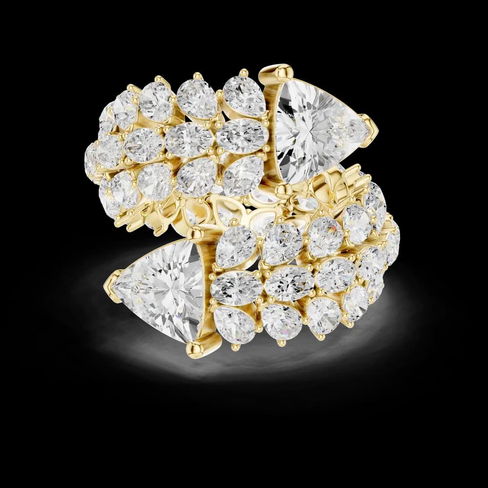 Toi Moi Trillion Lab Grown Diamond Ring - Image 3 Toi Moi Trillion Lab Grown Diamond Ring, view 3 of 6