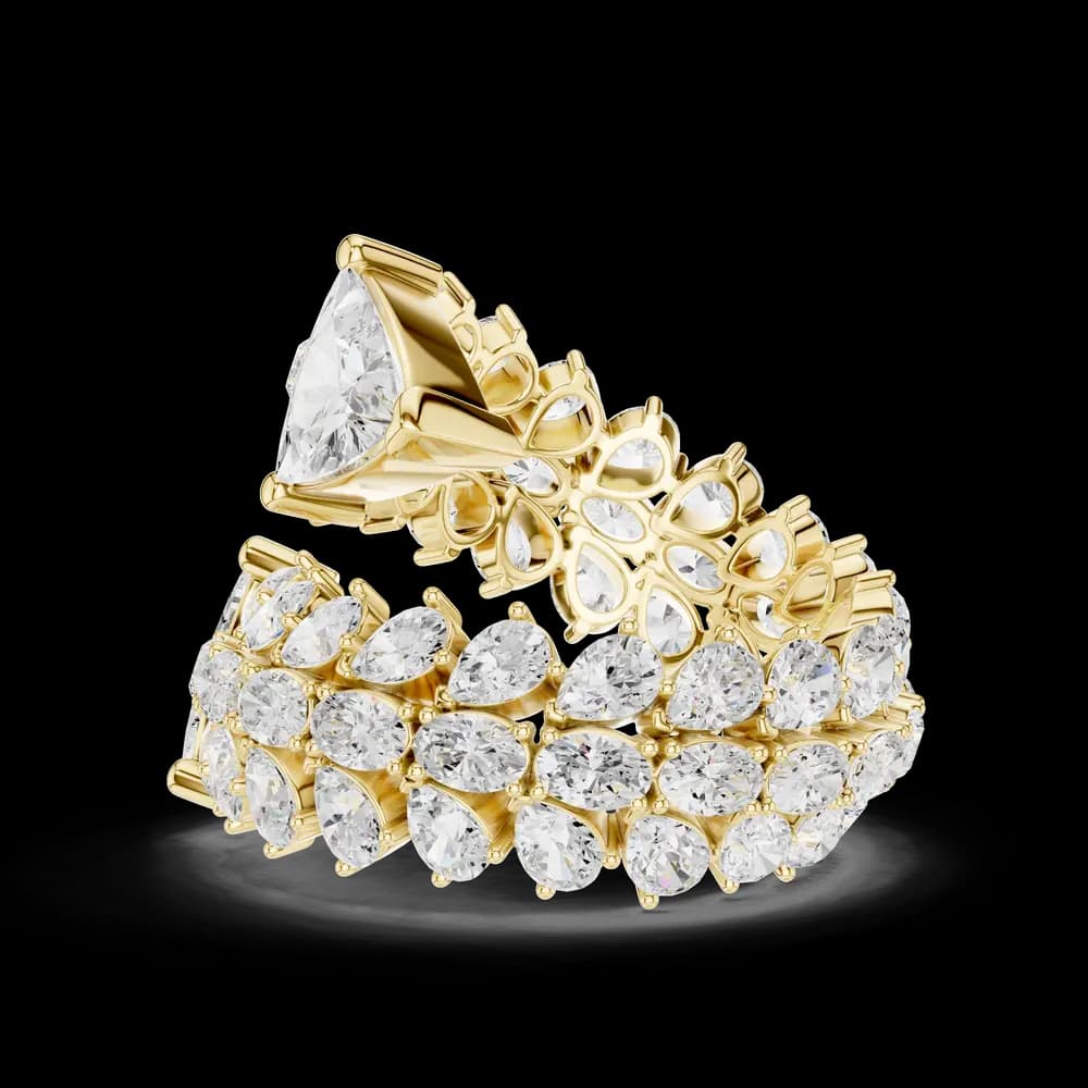 Toi Moi Trillion Lab Grown Diamond Ring - Image 6 Toi Moi Trillion Lab Grown Diamond Ring, view 6 of 6