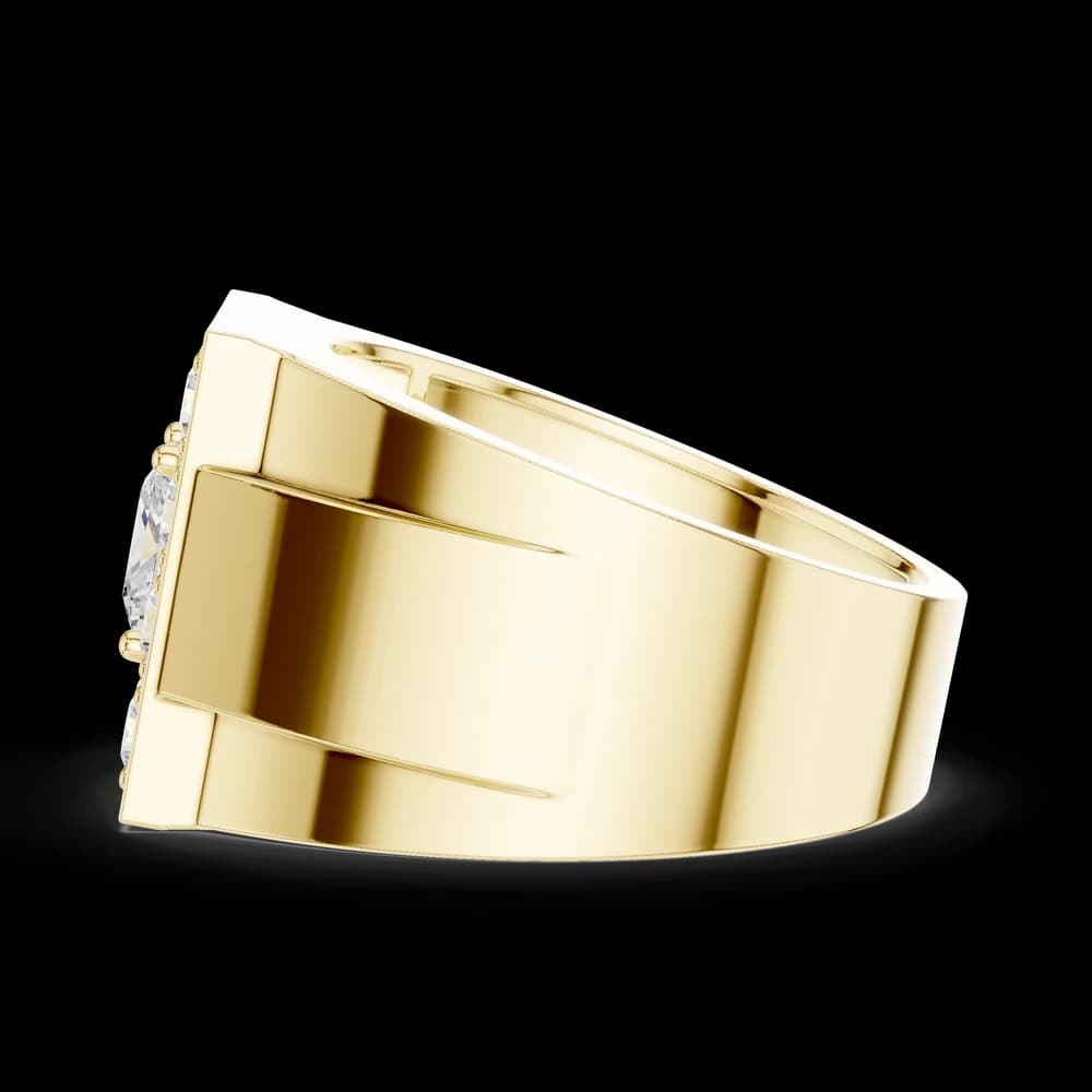 Princess Eye Lab Grown Diamond Ring - Image 6 Princess Eye Lab Grown Diamond Ring, view 6 of 6