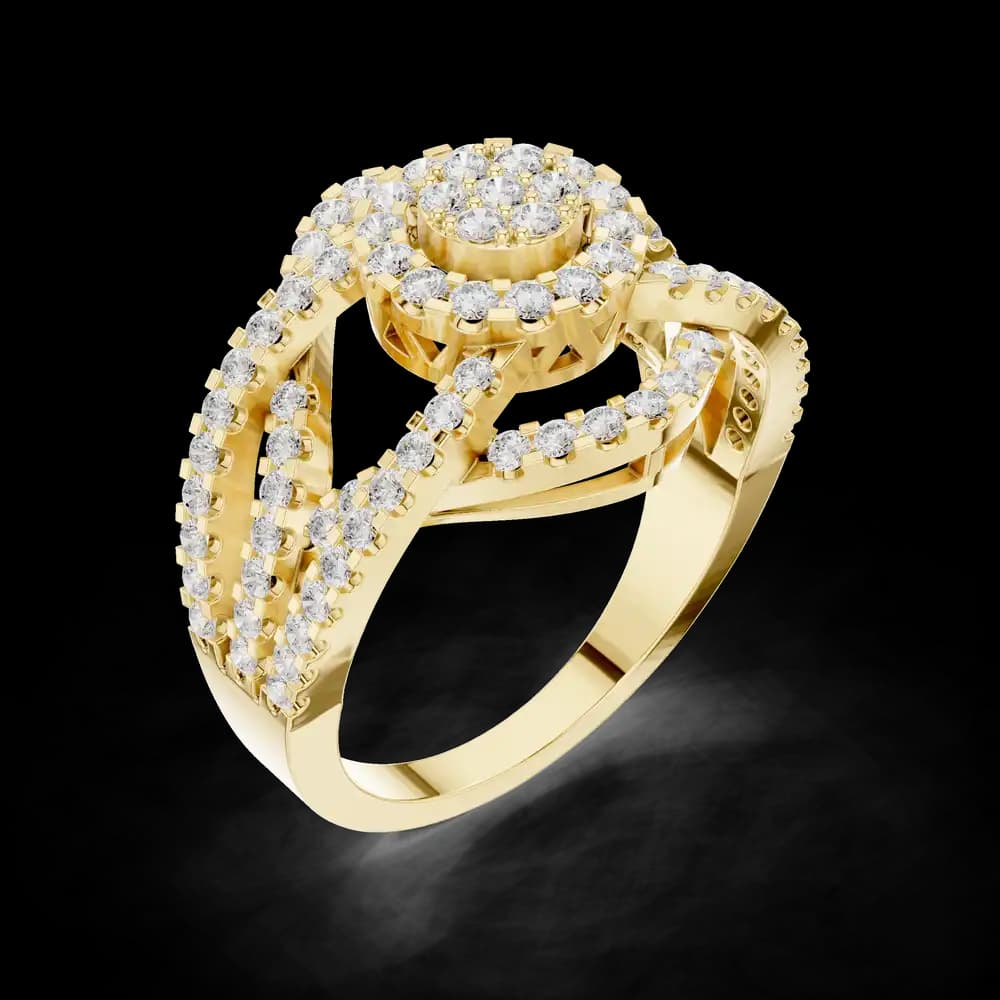 Meadow Mystic Lab Grown Diamond Ring - Image 5 Meadow Mystic Lab Grown Diamond Ring, view 5 of 6