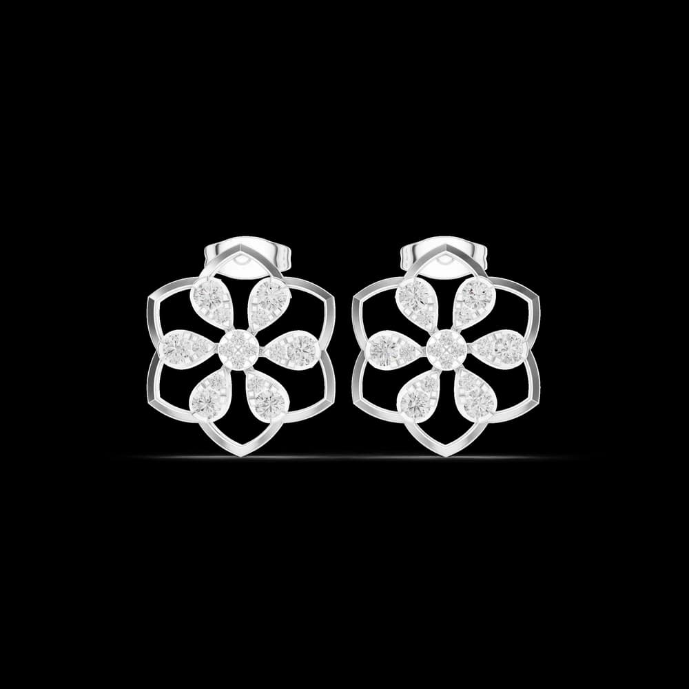 Meridian Shimmer Lab Grown Diamond Earrings Dangles - Image 2 Meridian Shimmer Lab Grown Diamond Earrings Dangles, view 2 of 6