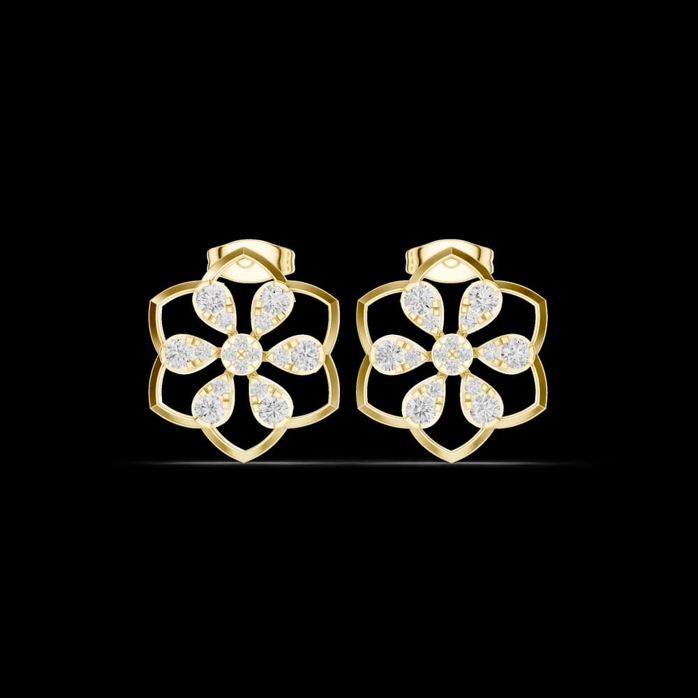 Meridian Shimmer Lab Grown Diamond Earrings Dangles - Image 3 Meridian Shimmer Lab Grown Diamond Earrings Dangles, view 3 of 6