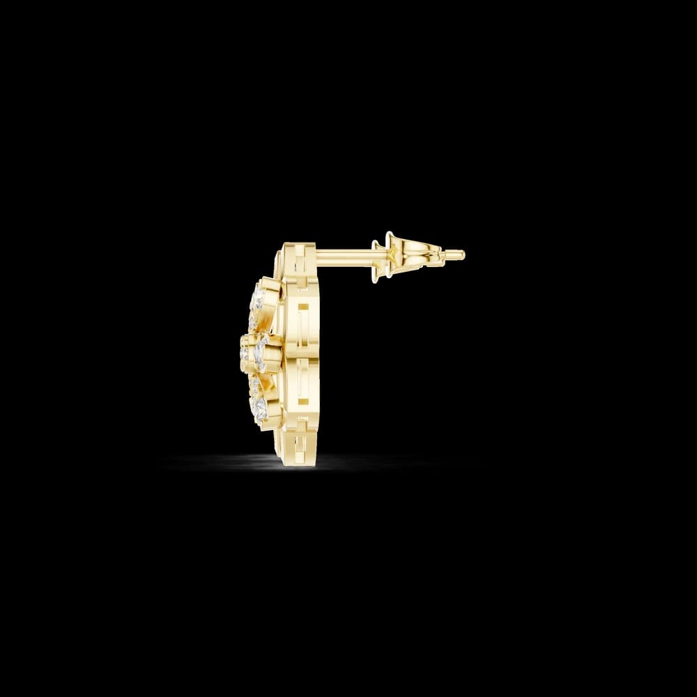 Meridian Shimmer Lab Grown Diamond Earrings Dangles - Image 6 Meridian Shimmer Lab Grown Diamond Earrings Dangles, view 6 of 6