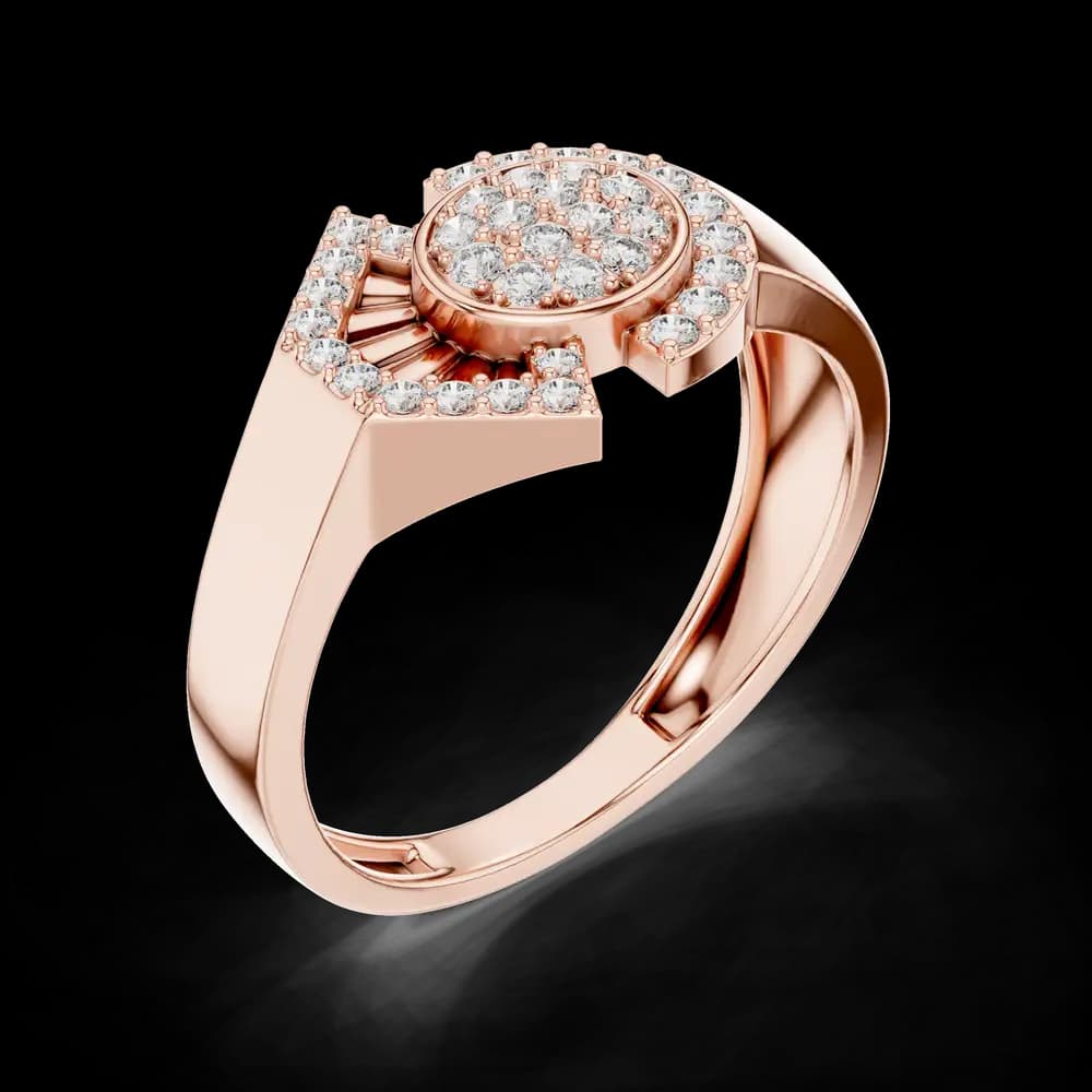 Mesmerizing Lab grown diamond ring piece - Image 1 Mesmerizing Lab grown diamond ring piece, view 1 of 1