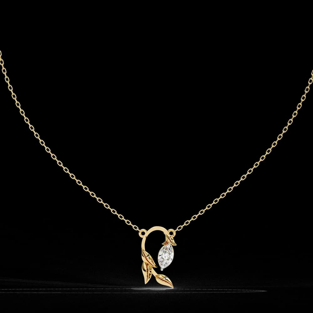 Messika Move Uno Lab Grown Diamond Pendant - Image 1 Messika Move Uno Lab Grown Diamond Pendant, view 1 of 4