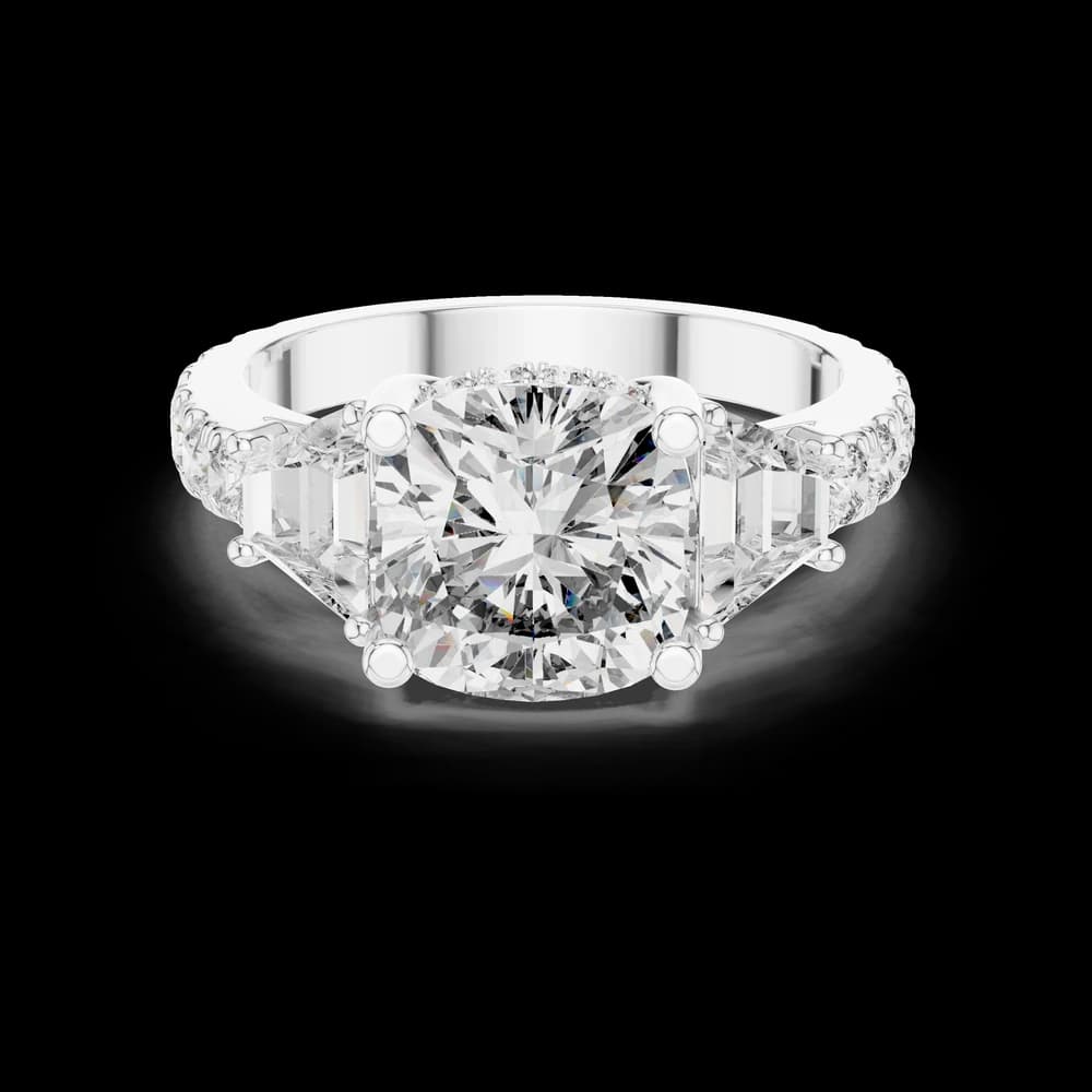 Midnight Dream Lab Grown Diamond Statement Ring - Image 2 Midnight Dream Lab Grown Diamond Statement Ring, view 2 of 6