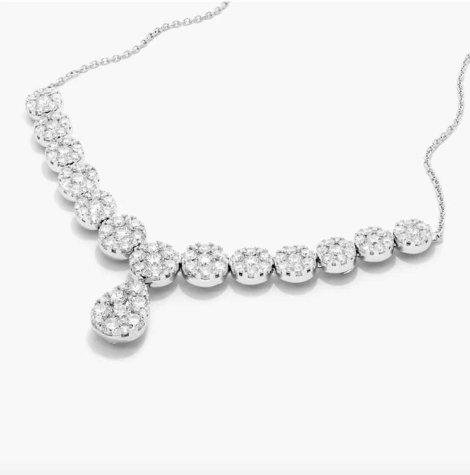 Mirage Lab Grown Diamond Necklace - Image 3 Mirage Lab Grown Diamond Necklace, view 3 of 4