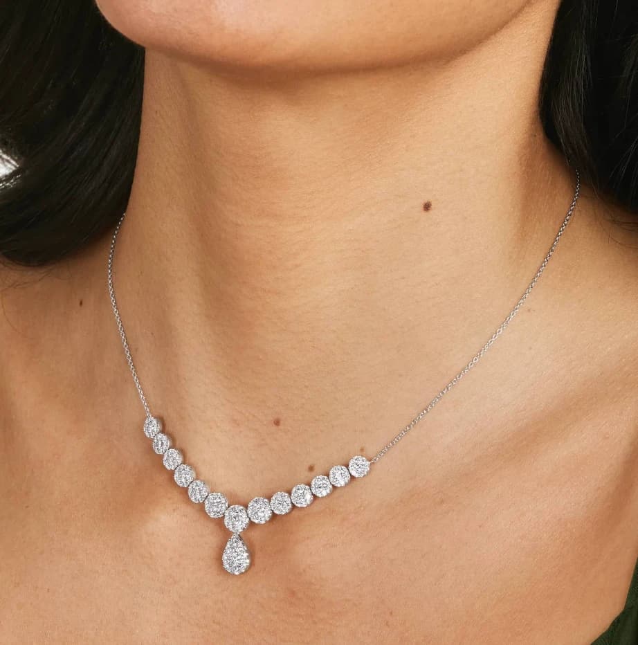 Mirage Lab Grown Diamond Necklace - Image 4 Mirage Lab Grown Diamond Necklace, view 4 of 4