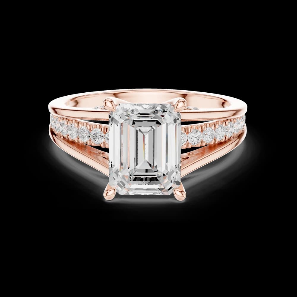 Misty Vale Lab Grown Diamond Shared Prong Eternity - Image 4 Misty Vale Lab Grown Diamond Shared Prong Eternity, view 4 of 9
