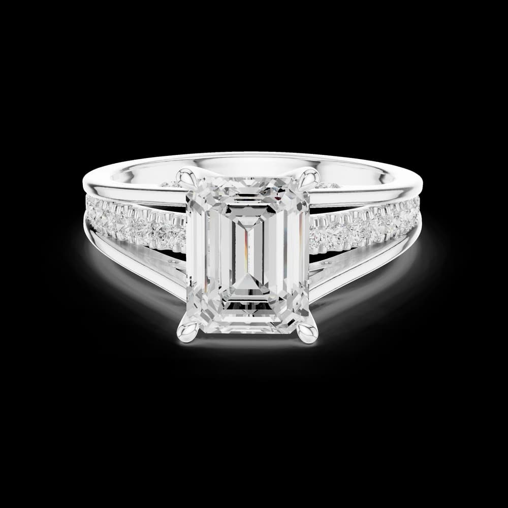 Misty Vale Lab Grown Diamond Shared Prong Eternity - Image 5 Misty Vale Lab Grown Diamond Shared Prong Eternity, view 5 of 9