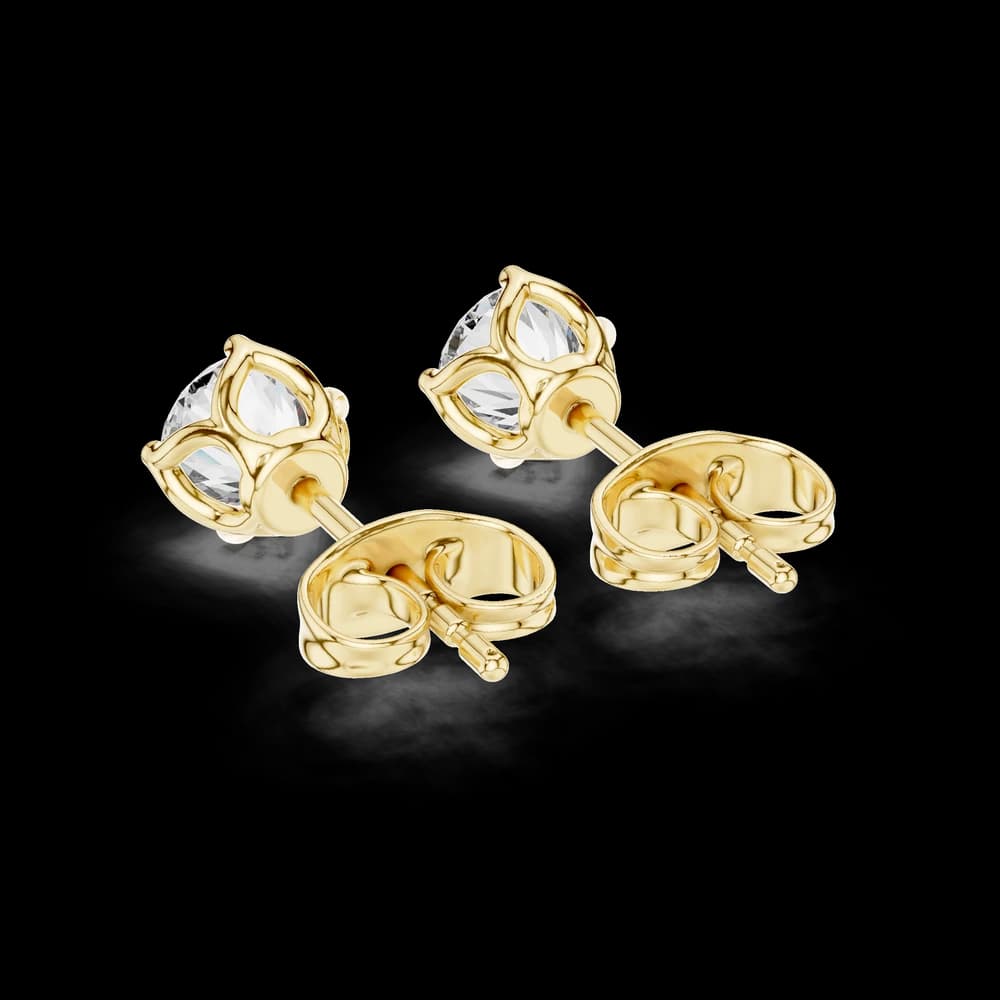 Modern Edge lab grown diamond earring design - Image 6 Modern Edge lab grown diamond earring design, view 6 of 6