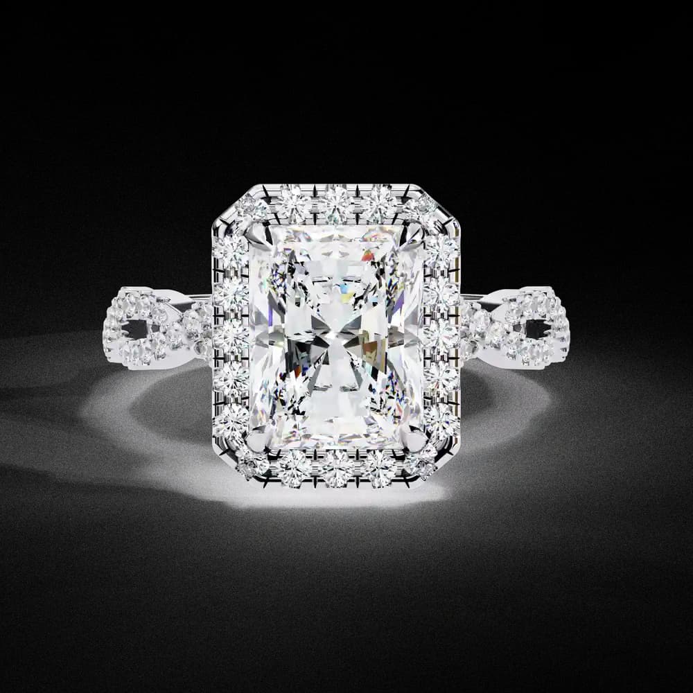 Modern Heirloom Lab Grown Diamond Ring - Image 1 Modern Heirloom Lab Grown Diamond Ring, view 1 of 12