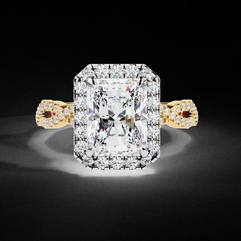 Modern Heirloom Lab Grown Diamond Ring - Image 6 Modern Heirloom Lab Grown Diamond Ring, view 6 of 12