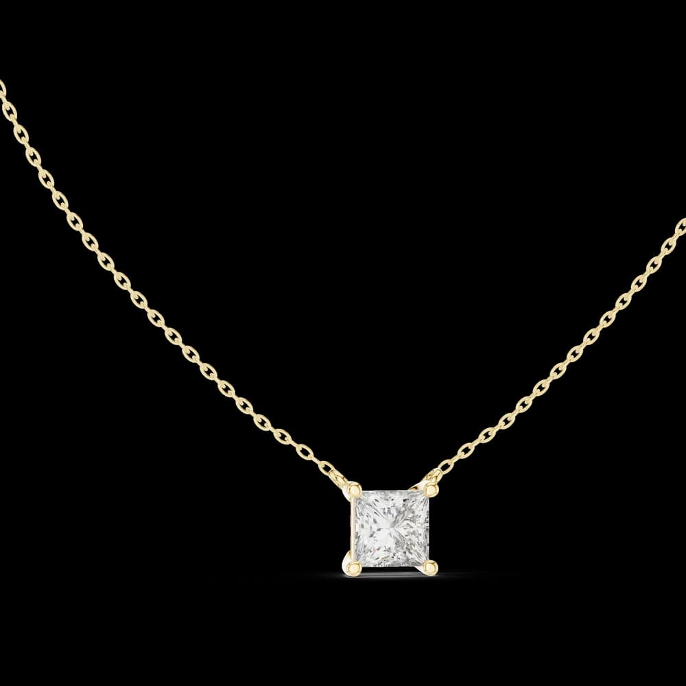 Moon Beam lab grown diamond pendant - Image 1 Moon Beam lab grown diamond pendant, view 1 of 4