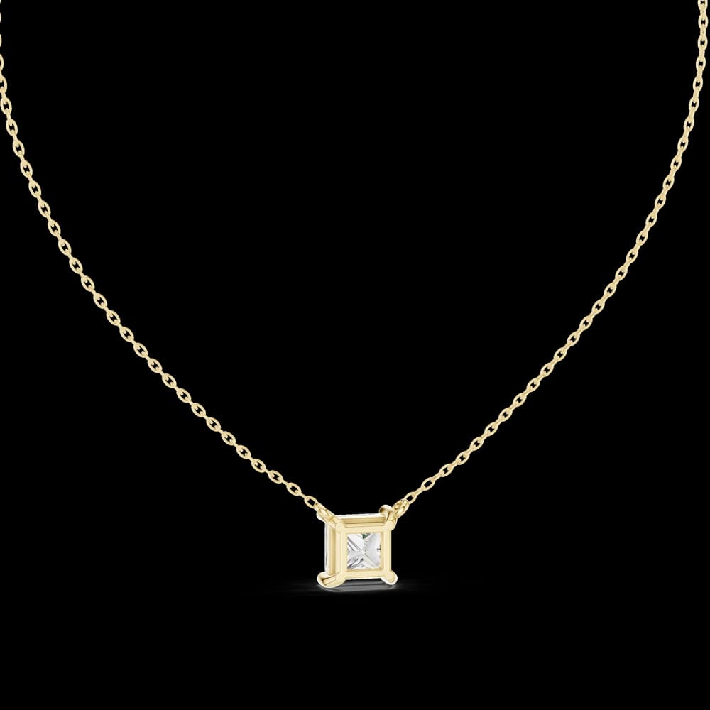 Moon Beam lab grown diamond pendant - Image 2 Moon Beam lab grown diamond pendant, view 2 of 4