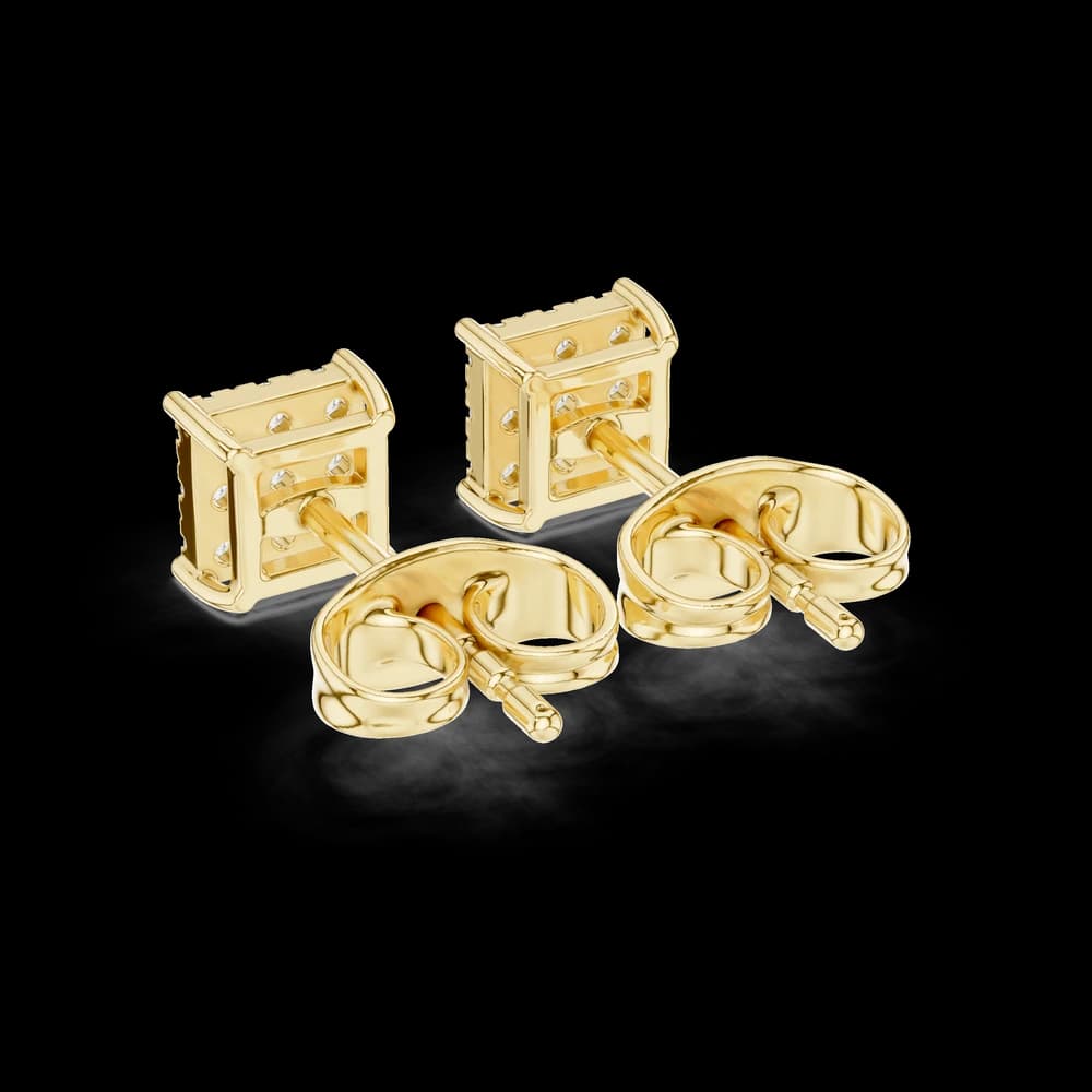 Moonlit Aura lab grown diamond earring design - Image 6 Moonlit Aura lab grown diamond earring design, view 6 of 6
