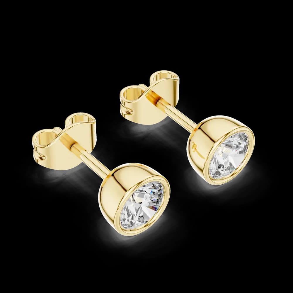 Moonlit Lab grown diamond Earrings design - Image 3 Moonlit Lab grown diamond Earrings design, view 3 of 6