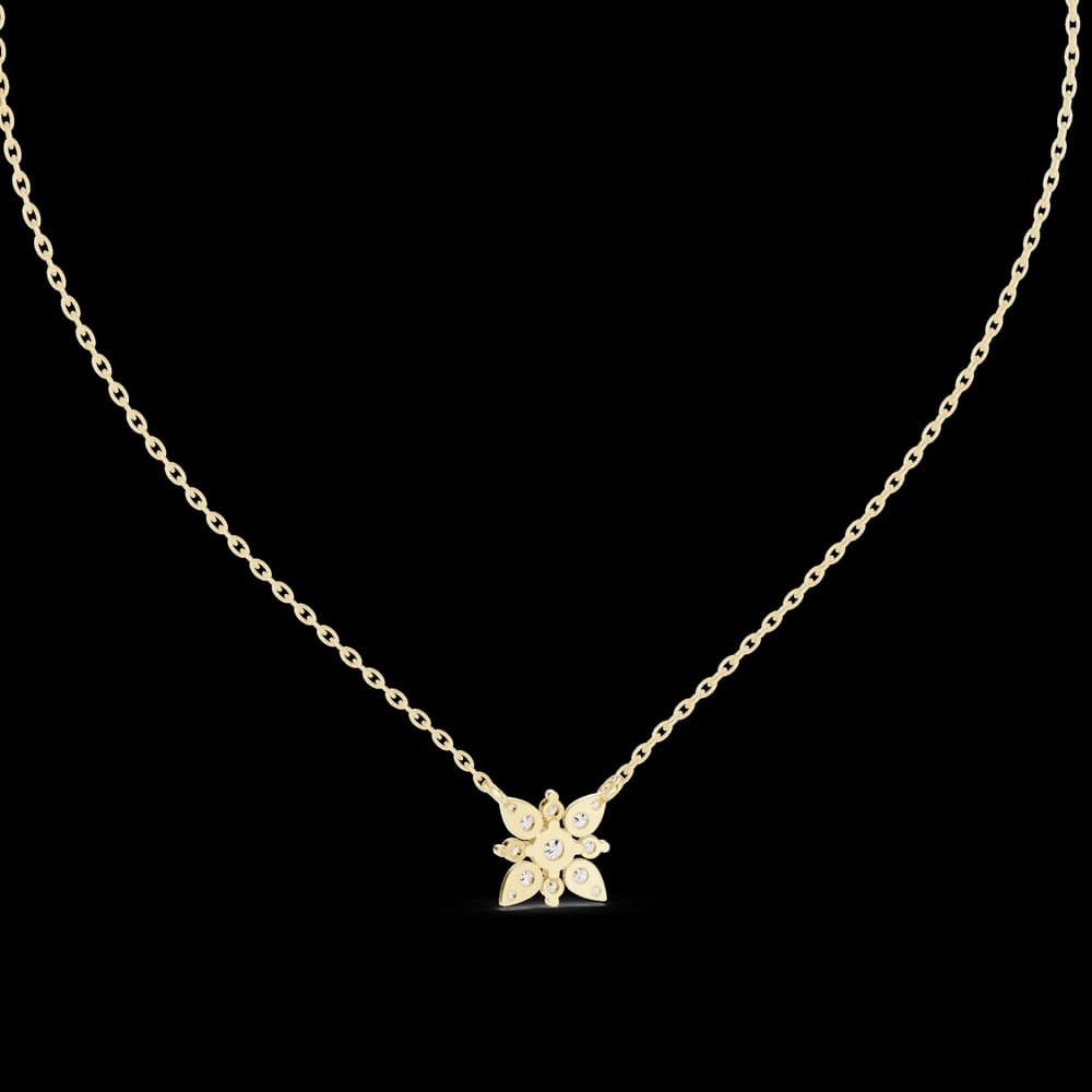 Morning Dew lab grown diamond pendant - Image 5 Morning Dew lab grown diamond pendant, view 5 of 6