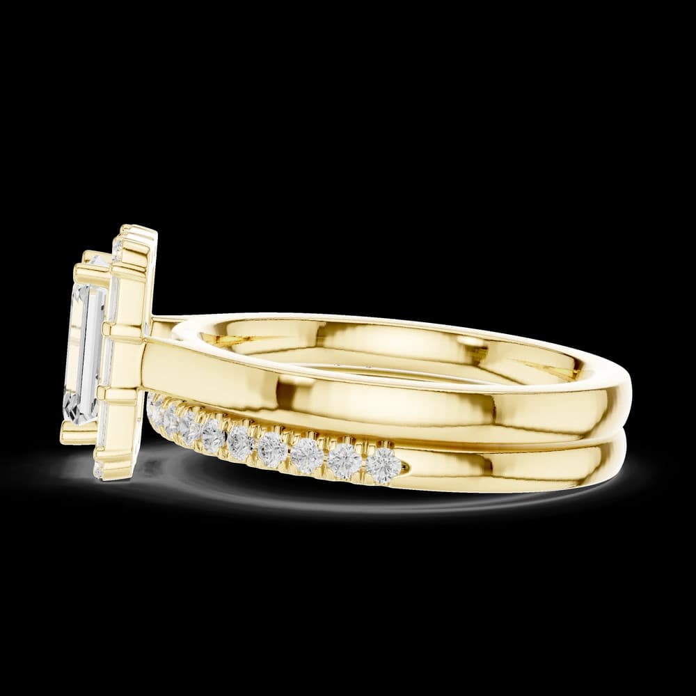 Mossy Glen Lab Grown Diamond Milgrain Solitaire Ring - Image 9 Mossy Glen Lab Grown Diamond Milgrain Solitaire Ring, view 9 of 9