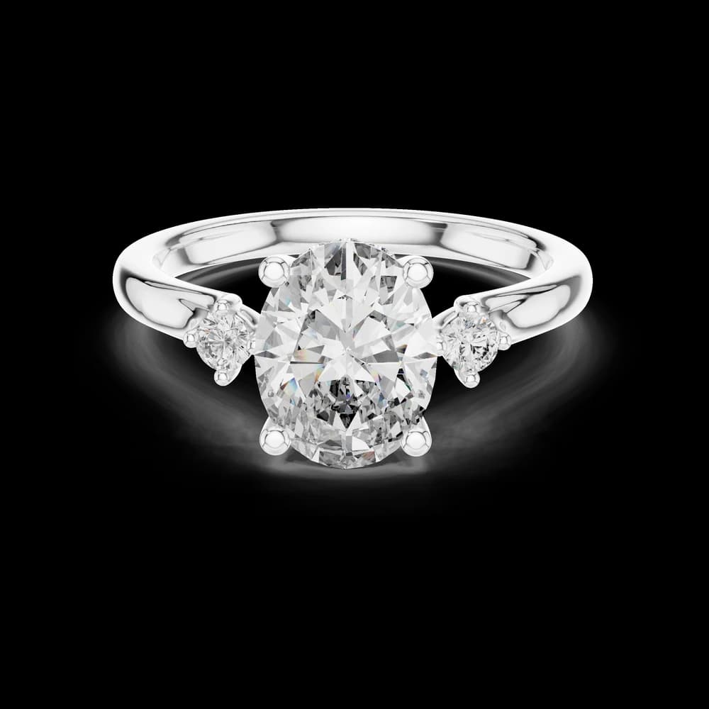 Mystic Arc Lab Grown Diamond Tiara Ring - Image 2 Mystic Arc Lab Grown Diamond Tiara Ring, view 2 of 6